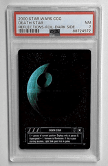 V1160: 2000: DEATH STAR: REFLECTIONS: FOIL: DARK SIDE: PSA 7: NM: 88724572